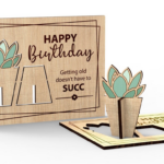 Tarjeta de Agradecimiento o Felicitación Personalizada