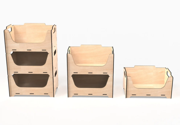 Cajas de Almacenamiento Apilables